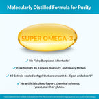 Natural Wellness Super Omega-3 Fish Oil 600mg EPA 400mg DHA - 60 Softgels - image 5