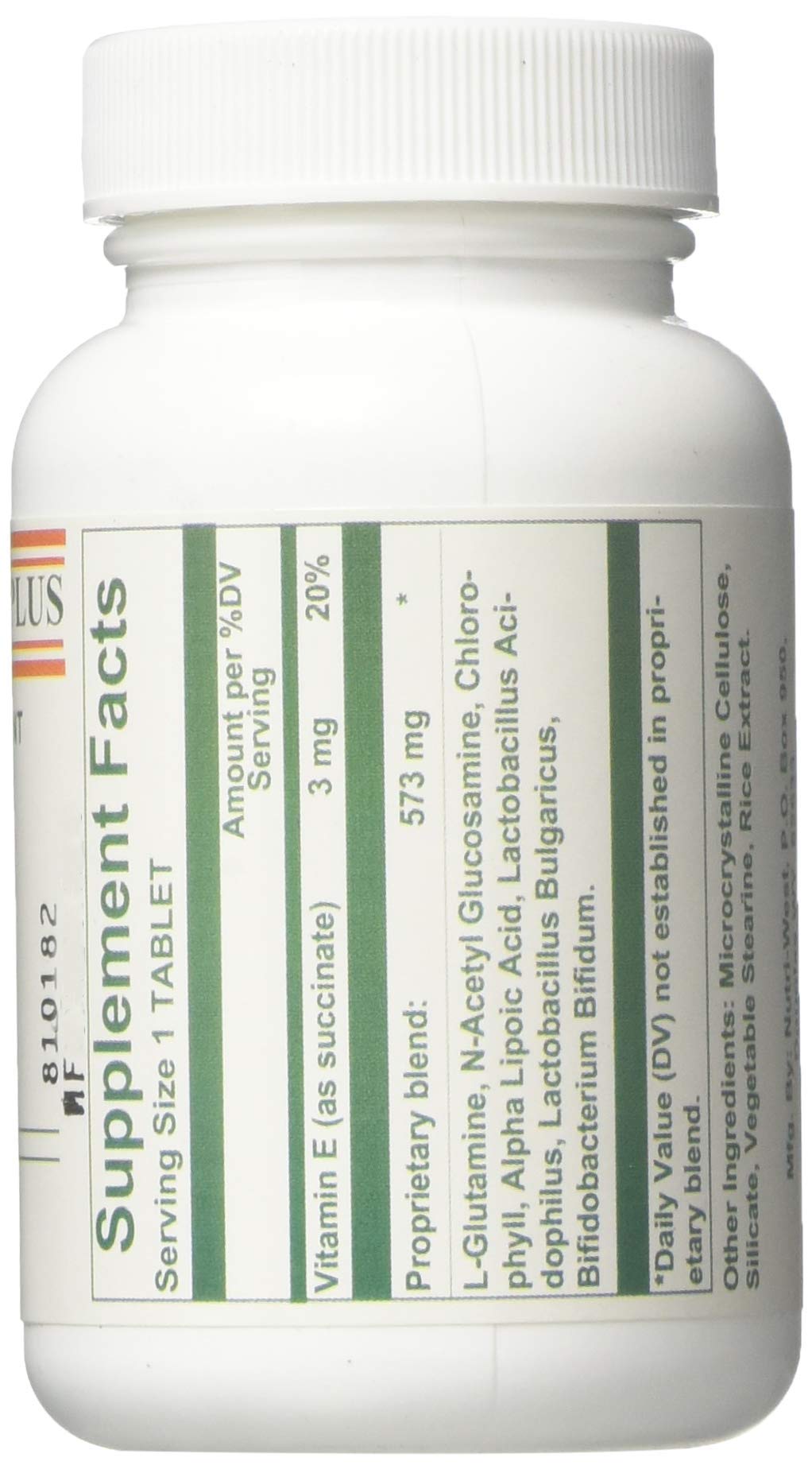Nutri-West L-Glutamine Plus - 90 Tablets - image 2