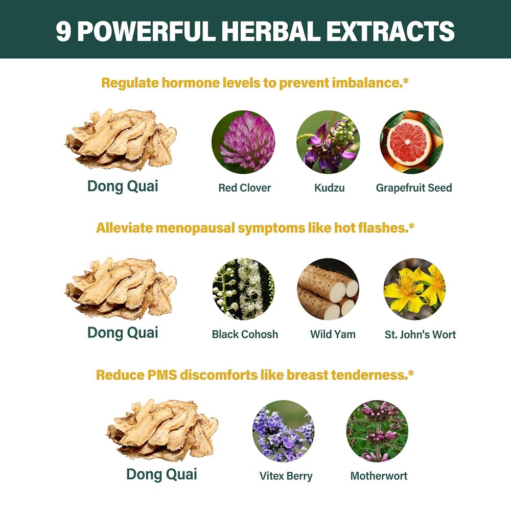 Fuenvegtal Dong Quai Liquid Drops Herbal Extract - 2 Fl Oz - image 4