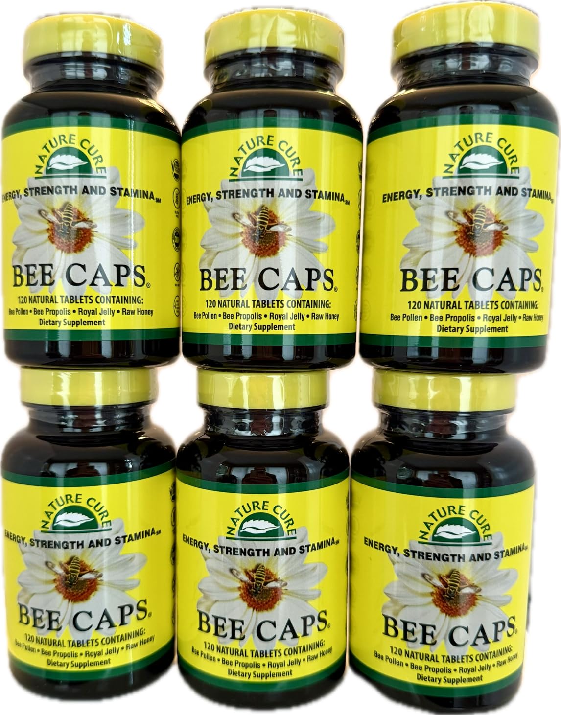 Nature Cure Original Bee Caps with Royal Jelly - 720 Caplets