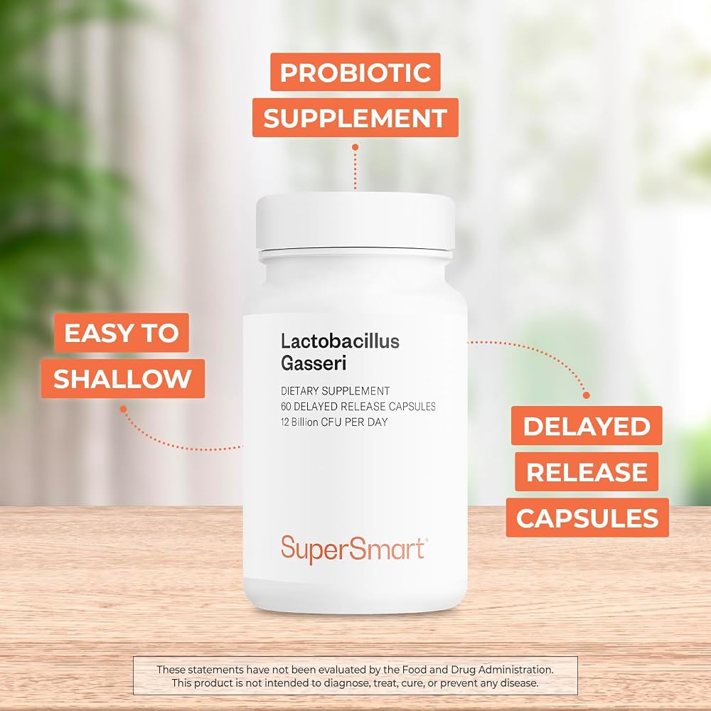 Supersmart Lactobacillus Gasseri 12 Billion CFU Probiotic - 60 Capsules - image 3