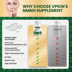 VPKIN NMNH Supplement NAD Alternative - 120 Capsules - image 3