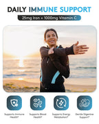 Extravagant Value Iron & Vitamin C Supplement - 150 Tablets - image 3