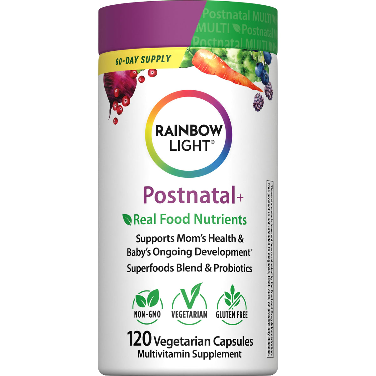 Rainbow Light Postnatal Multivitamin for Women - 120 Capsules