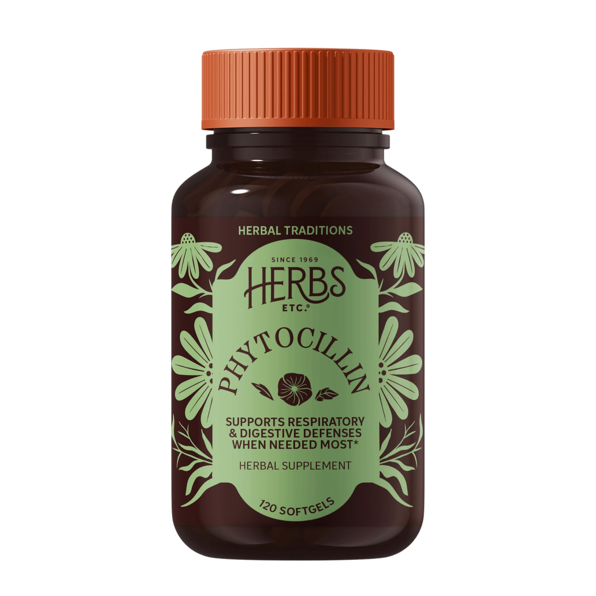 Herbs Etc. Phytocillin - Respiratory & Digestive Health Support