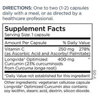 Metabolic Maintenance Curcumin + C Longvida 400 mg - 60 Capsules - image 7