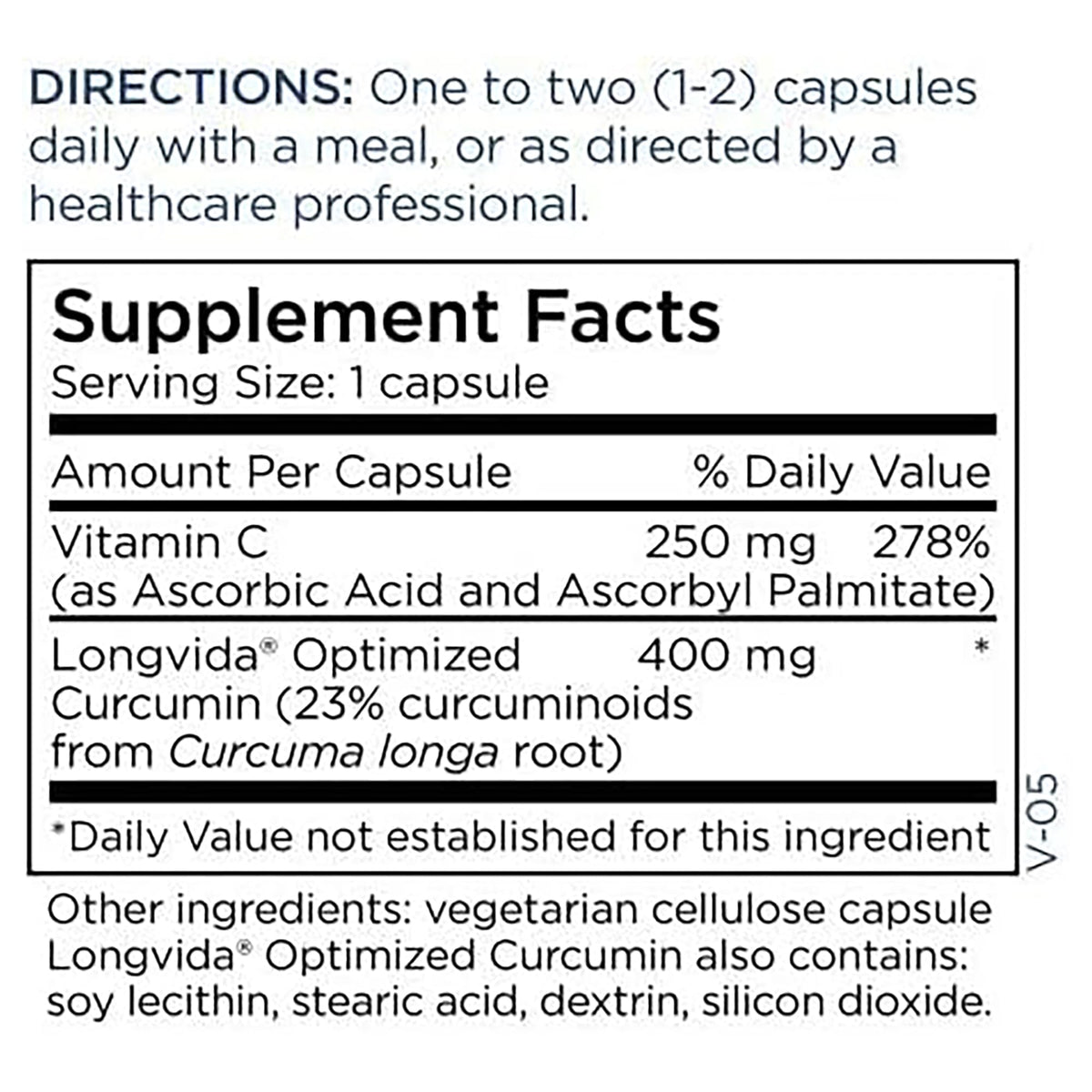 Metabolic Maintenance Curcumin + C Longvida 400 mg - 60 Capsules - image 7