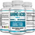 Simply Potent Amino Acid Complex 1800mg - 200 Capsules
