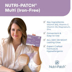 NUTRI-PATCH Multi-Nutrient Body Patches Iron Free - 30 Count - image 2