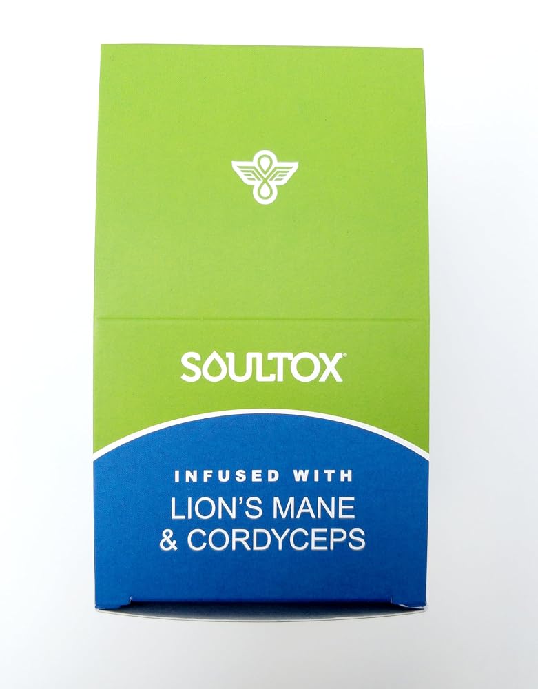 Lucky Soul Focus Mushroom Gummy Packs, Citrus Flavor