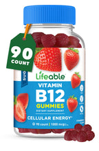 Lifeable Sugar Free Vitamin B12 1000 mcg Gummies - 90 Count