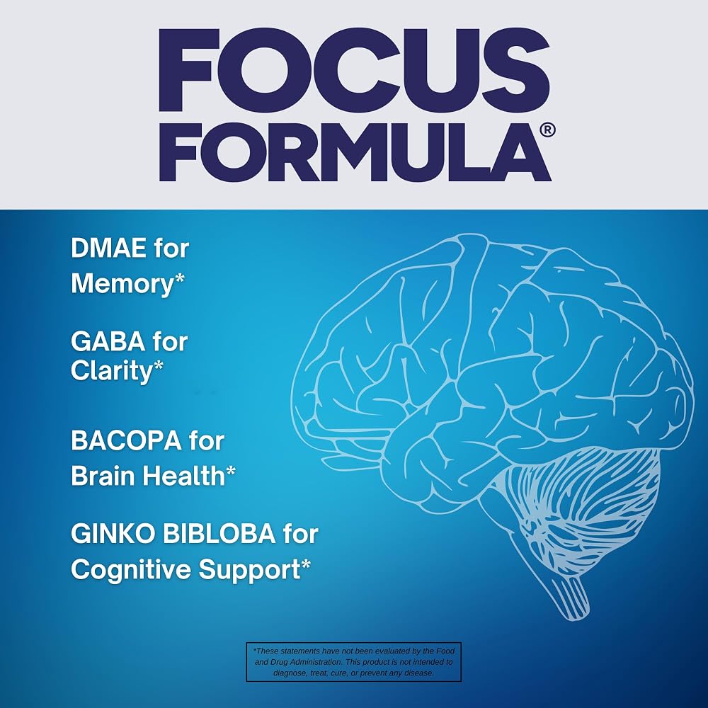 Microbiome Plus Focus Formula Nootropic Brain Supplement - 60 Tablets - image 4