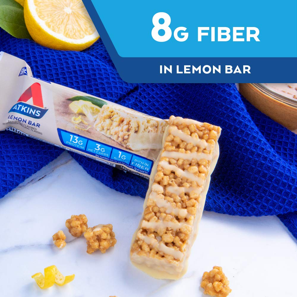 Atkins Lemon Snack Bar with Almond Butter - 30 Count - image 6