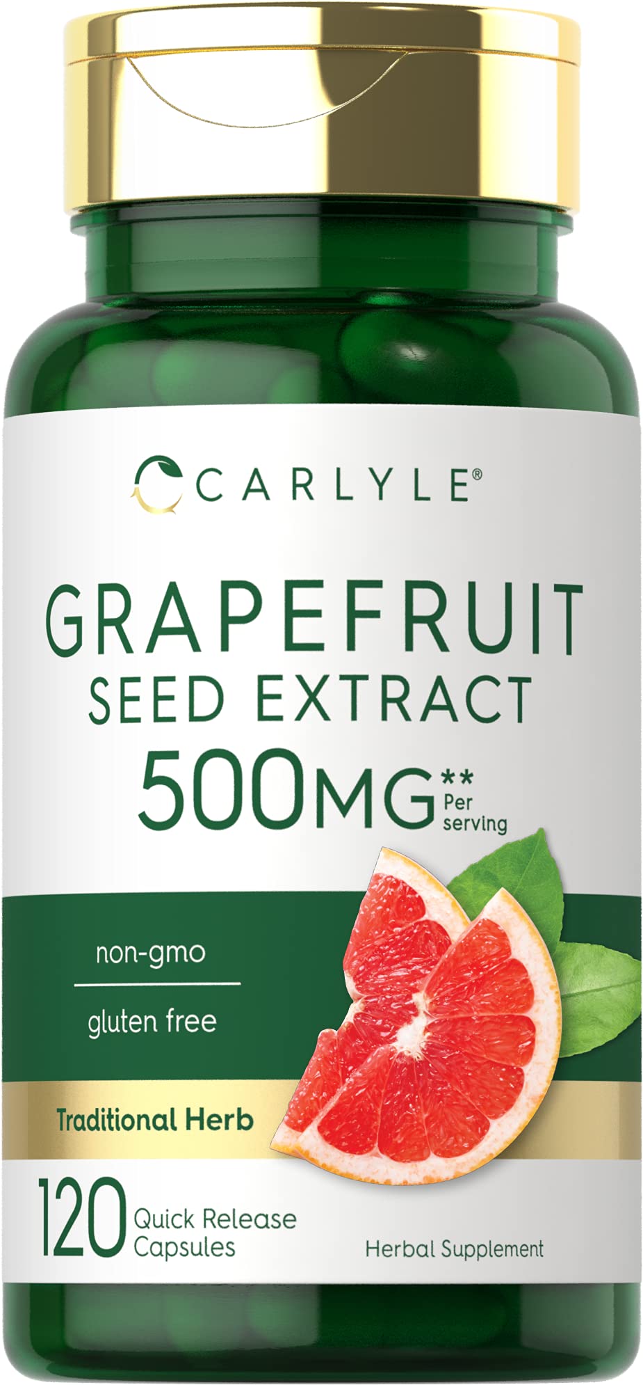 Carlyle Grapefruit Seed Extract Maximum Strength - 120 Capsules