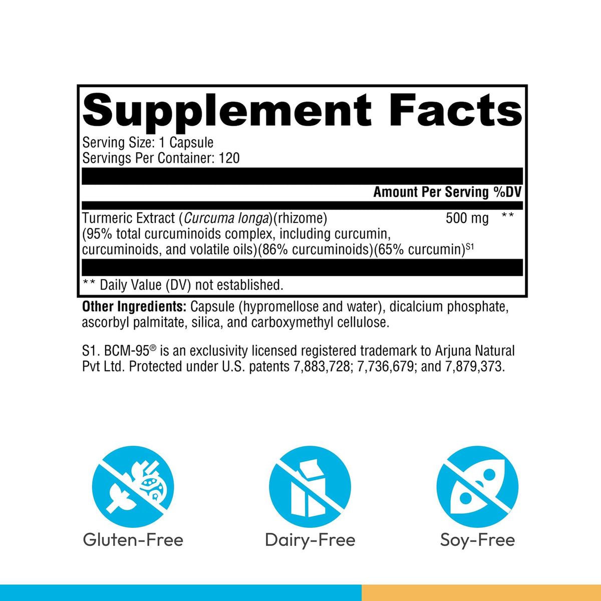 XYMOGEN CurcuPlex-95 Brain Support - 120 Capsules - image 2