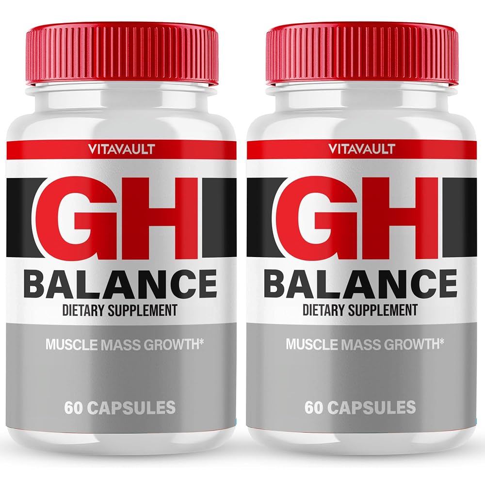 Vitavault GH Balance Capsules Maximum Strength - 120 Count
