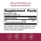 Bariatric Advantage Non Chewable Zinc Chelate - 180 Tablets - image 4