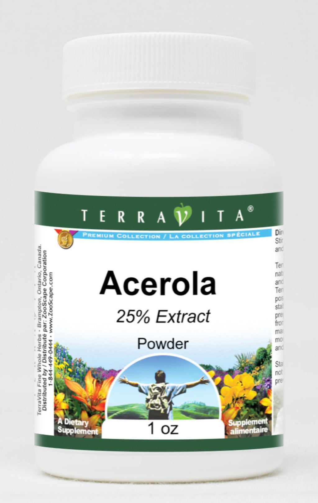 Terravita Acerola 25% Powder - 1 oz