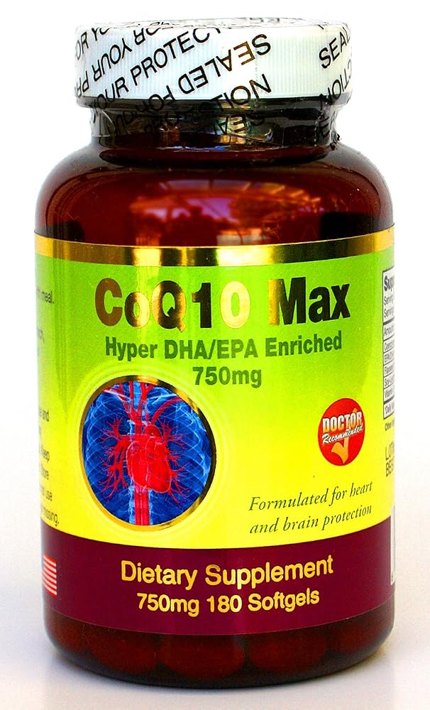 Colussi Hyper CoQ-10 MAX with EPA/DHA & Flaxseed Oil - 180 Softgels
