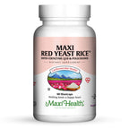 Maxi Health Red Yeast Rice Complex 600 mg - 60 Capsules