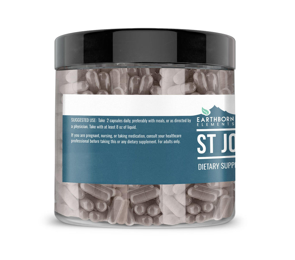 Earthborn Elements St. John's Wort - 200 Capsules - image 3