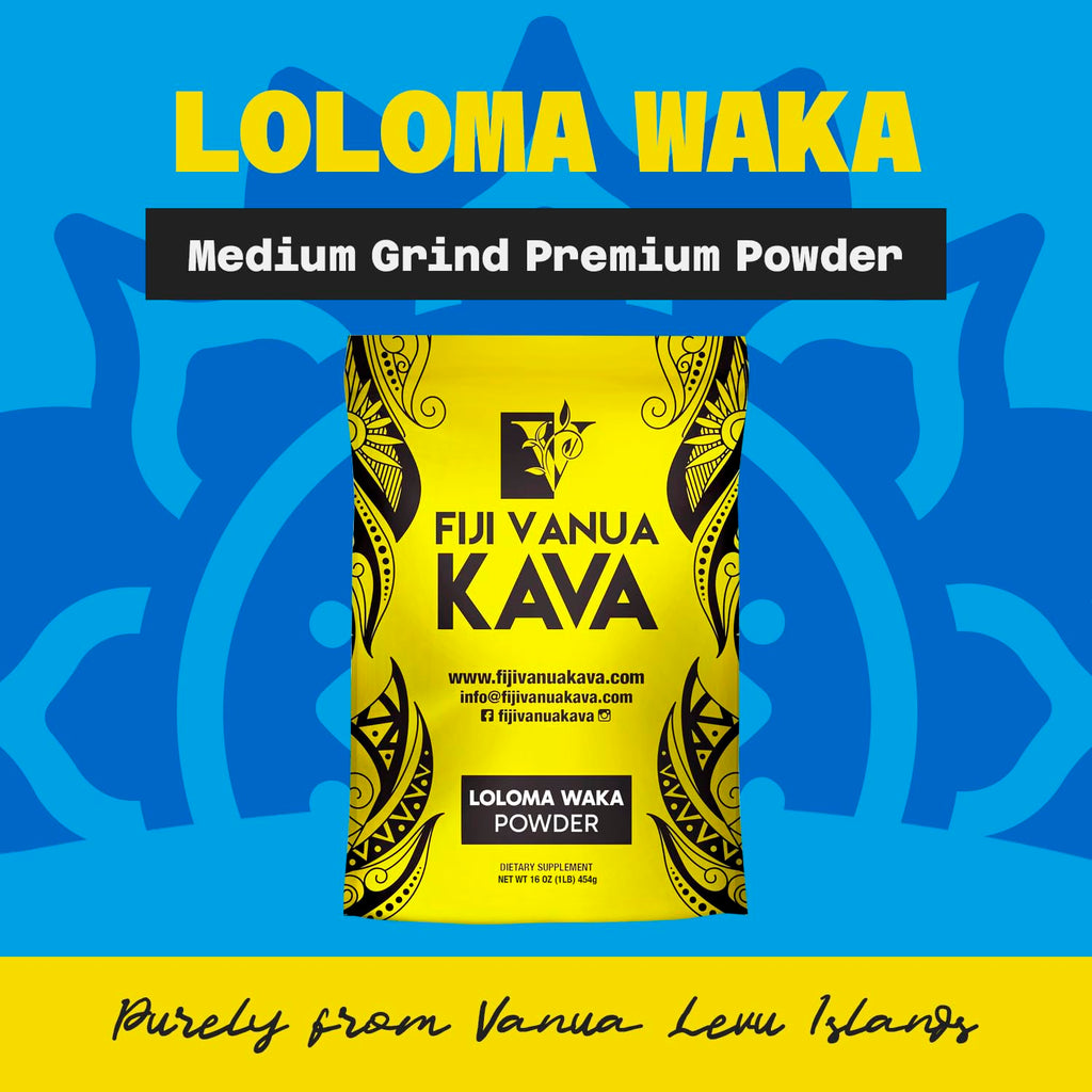 Fiji Vanua Kava Loloma Waka Root Powder Medium Grind - 1 lb - image 2