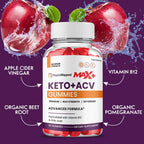 Gold Nutra Rapid Ripped Max+ ACV Gummies 2X Stronger - 2 Pack - image 3