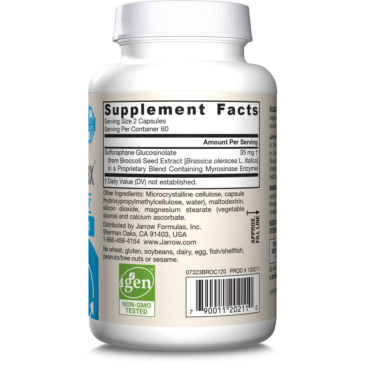 Jarrow Formulas BroccoMax Sulforaphane 35 MG Liver Support - 120 Capsules - image 10