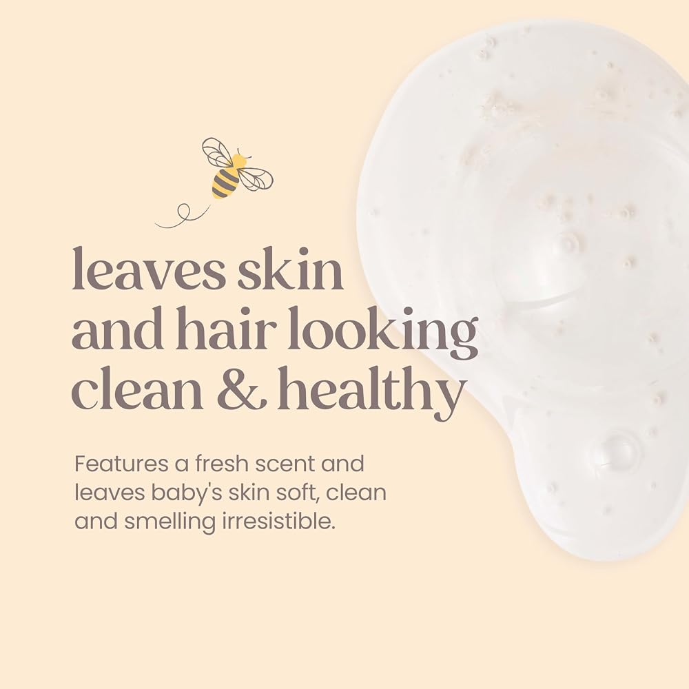 Burt's Bees Baby Shampoo & Wash Tear Free - 21 Fl Oz - image 3