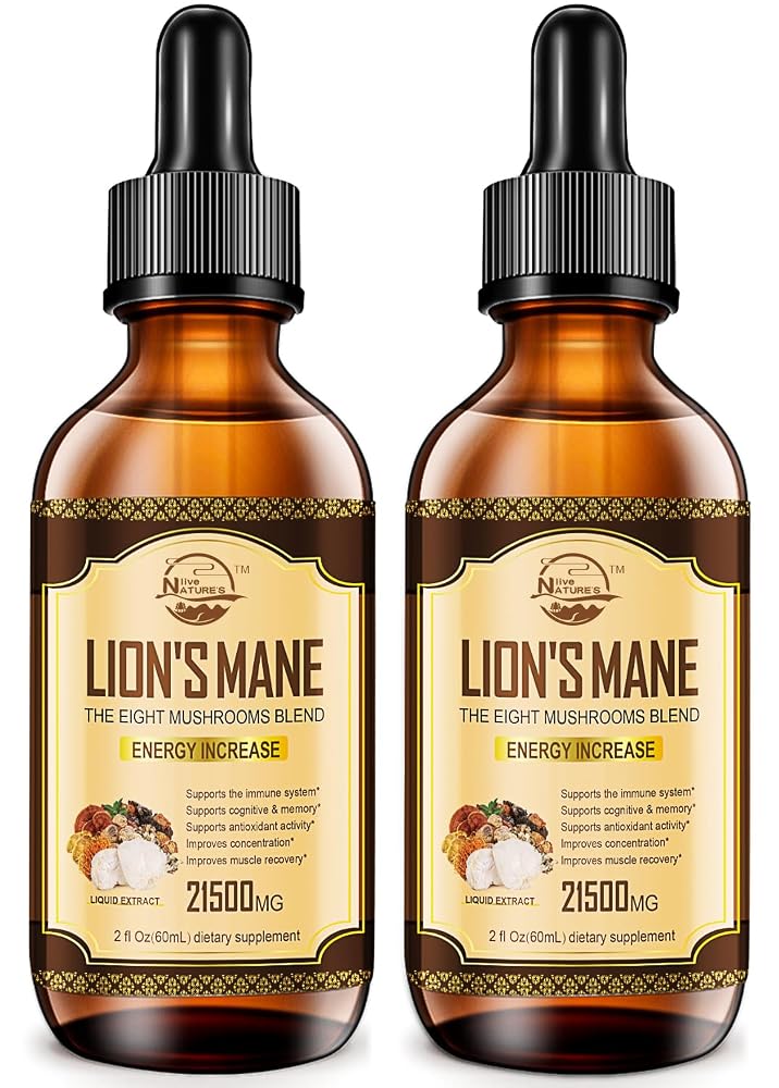Nature's live Lions Mane Supplement
