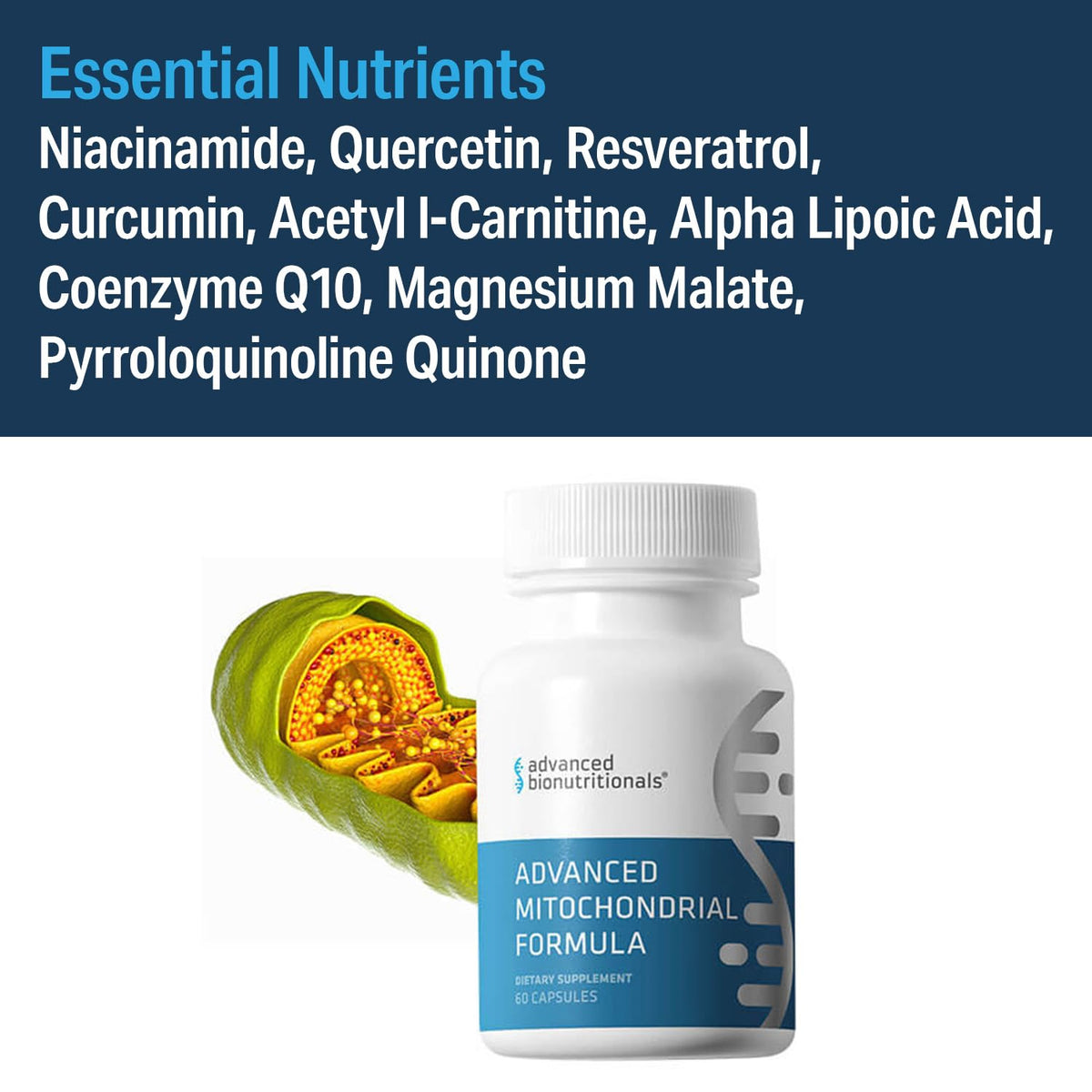 Advanced Bionutritionals Mitochondrial Formula Cellular Energy Support - image 4