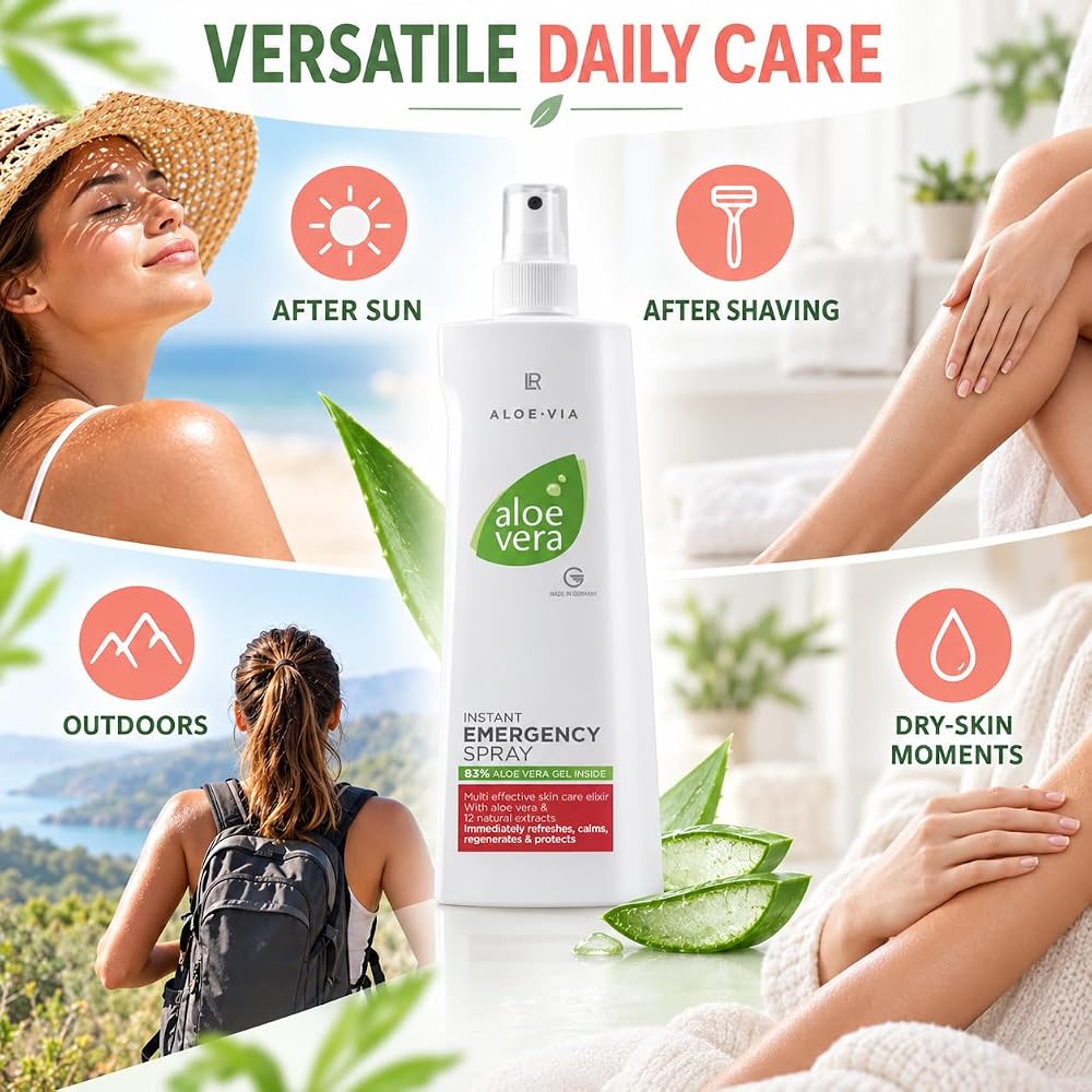 LR Health & Beauty Aloe Vera Instant Emergency Body Spray - 400 ml - image 3