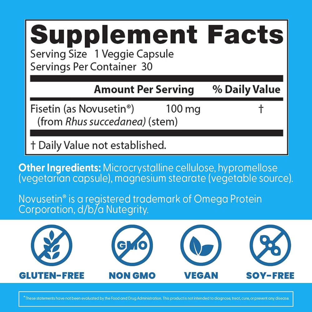 Doctor's Best Fisetin 100 mg Supplement for Cognitive Support - image 4