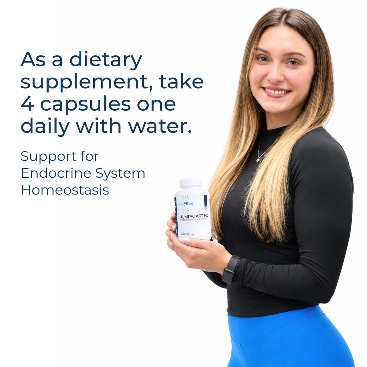 NuEthix Formulations Jumpstart EC Endocrine Support - 120 Capsules - image 5