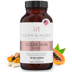 Hush & Hush Acne Supplement for Clear Skin - 60 Capsules