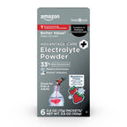 Amazon Basic Care Electrolyte Powder Strawberry Freeze - 6 Packets