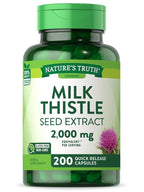 Nature's Truth Milk Thistle Supplement - 200 Capsules