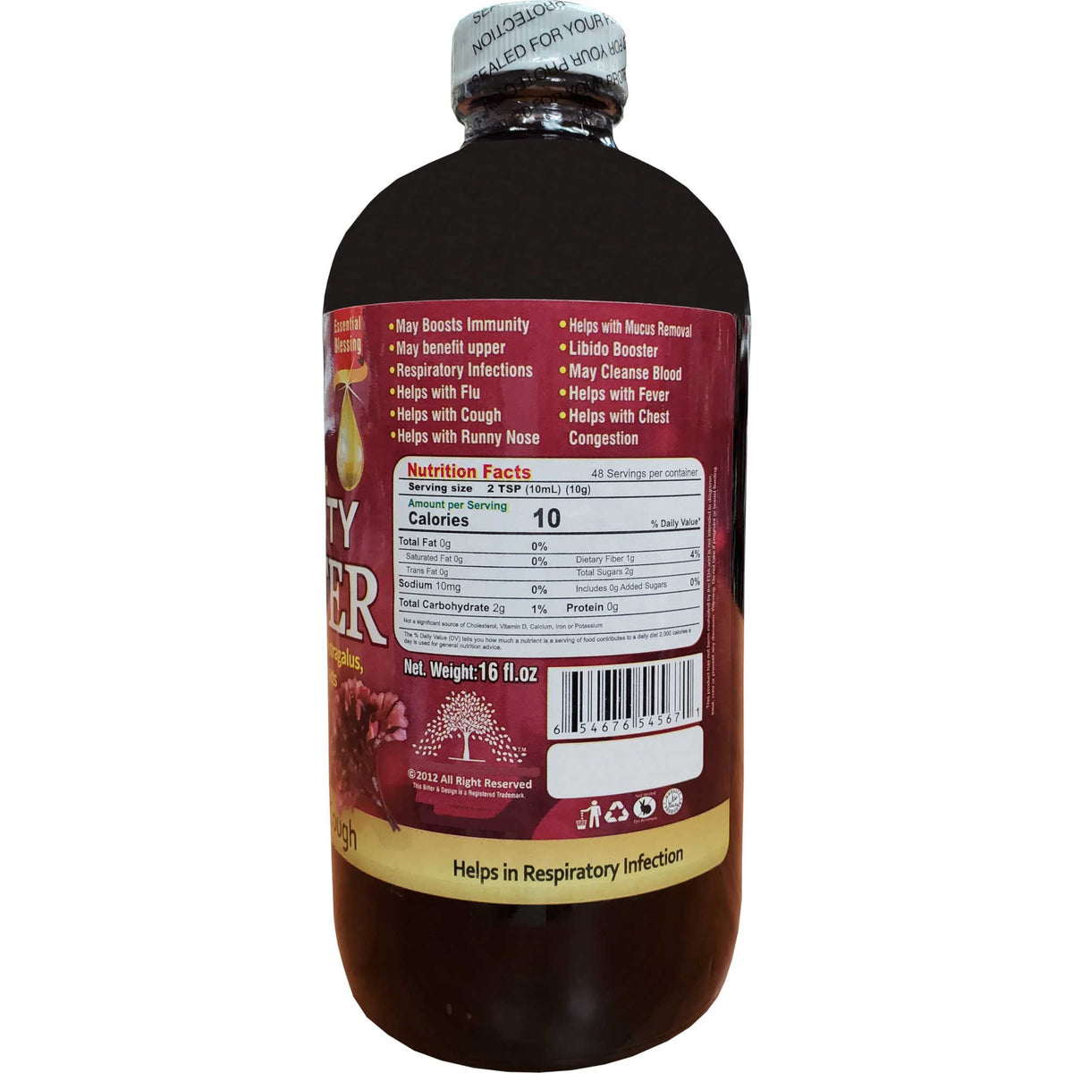 Essential Palace Organic Immunity Booster with Sea Moss - 16 Fl Oz - image 3