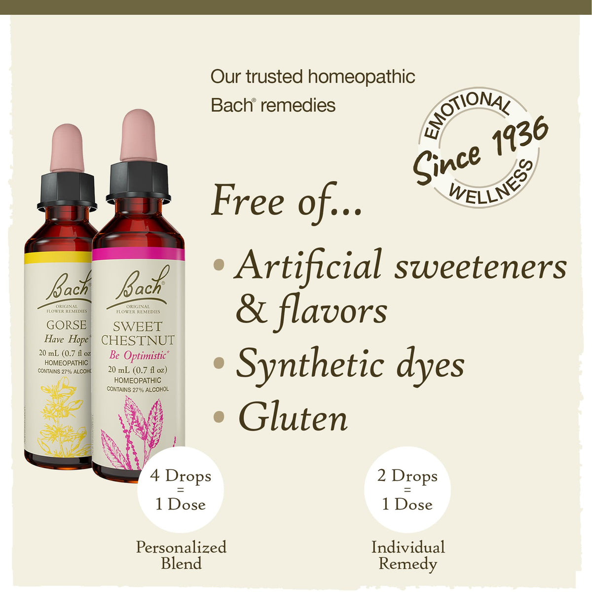 Bach Original Flower Remedies Hope and Joy Kit - 3 x 20mL - image 5