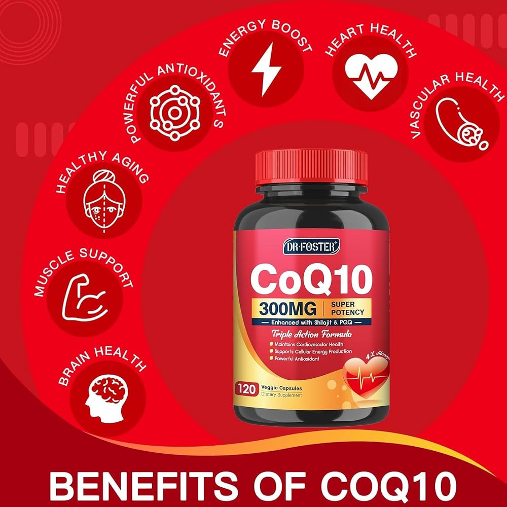 Quinovit DR·FOSTER CoQ10 300mg with PQQ & Shilajit - 120 Capsules - image 5
