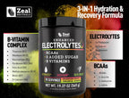 Zeal Naturals Electrolyte Powder - 90 Servings