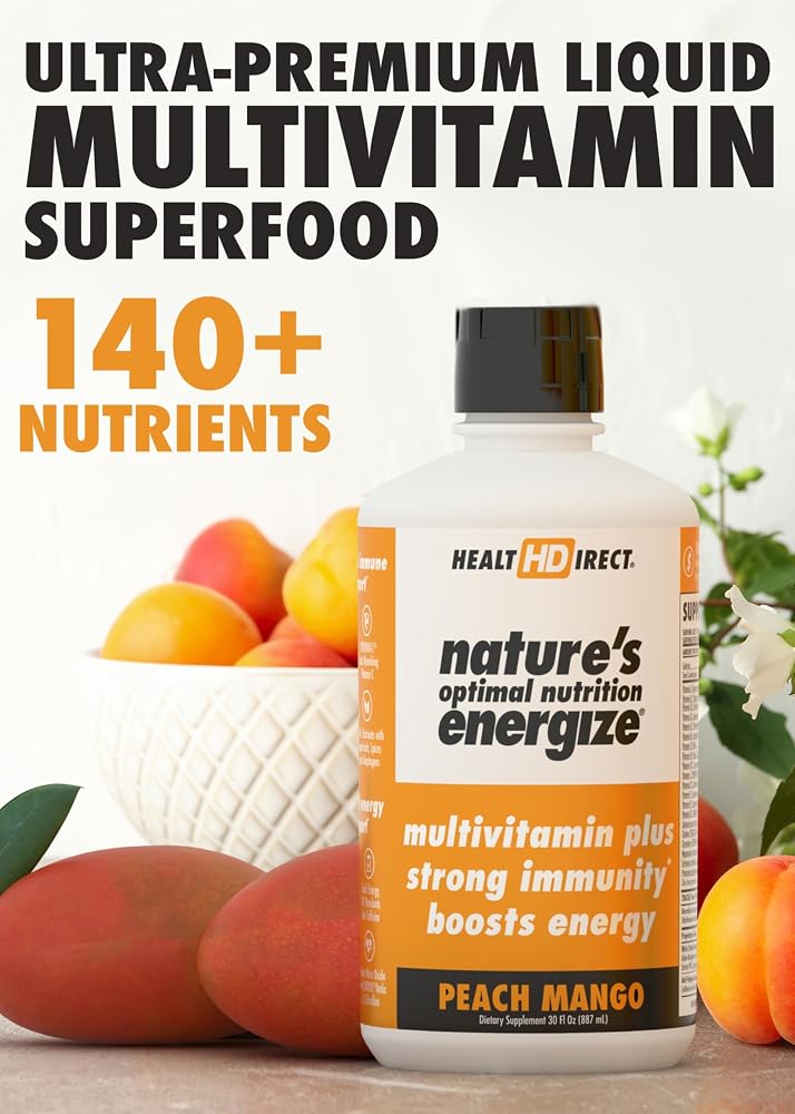 HEALTH DIRECT Nature's Optimal Nutrition Energize Liquid Multivitamin - image 3