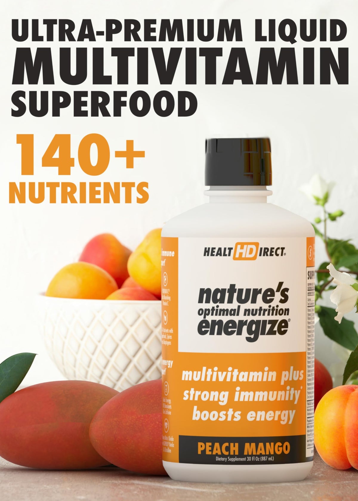 HEALTH DIRECT Nature's Optimal Nutrition Energize Liquid Multivitamin - image 3