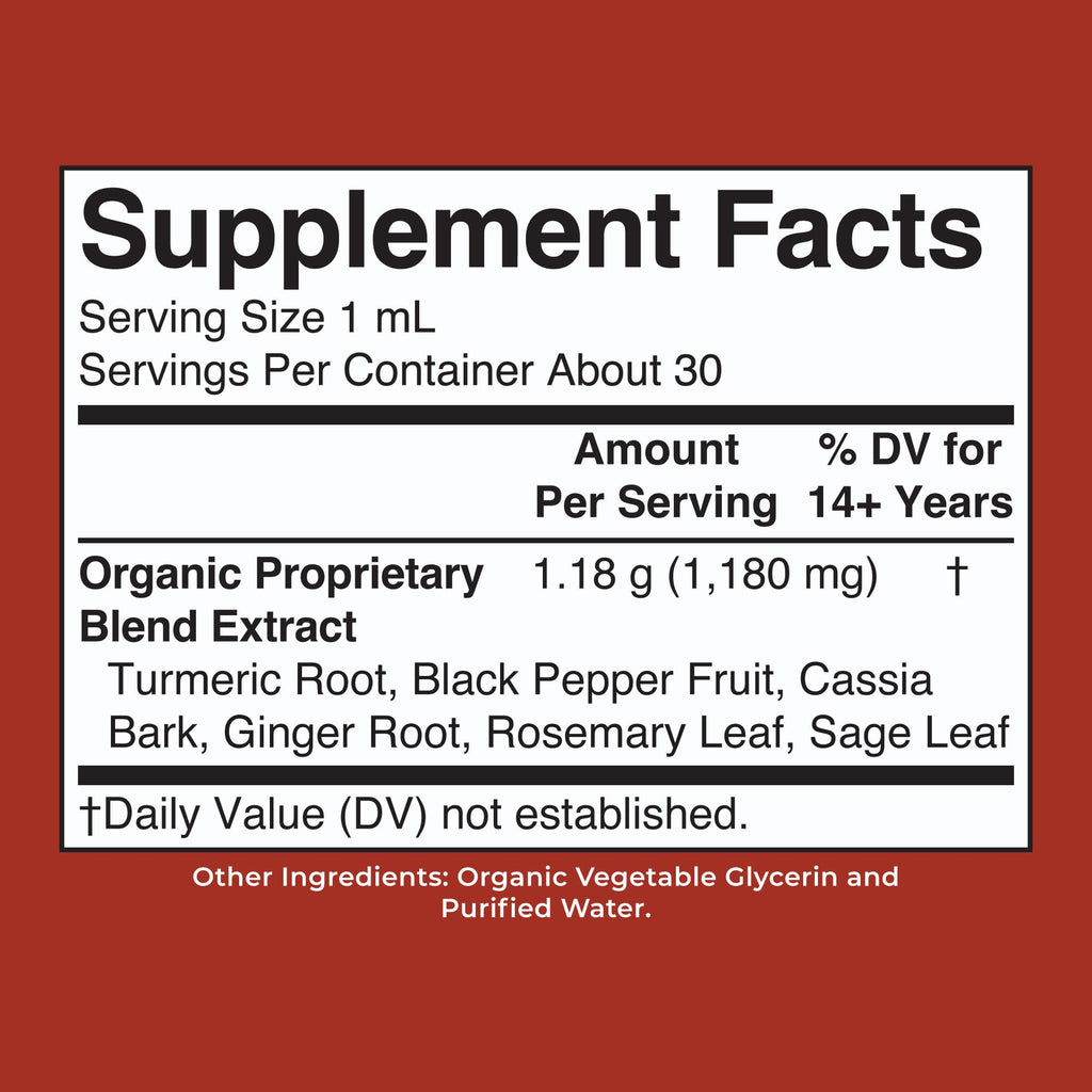 MARYRUTH'S Organic Turmeric Gold Herbal Liquid Drops - 1 oz - image 8