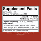MARYRUTH'S Organic Turmeric Gold Herbal Liquid Drops - 1 oz - image 8