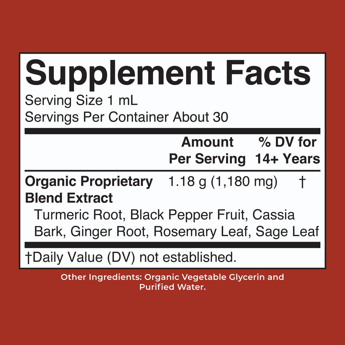 MARYRUTH'S Organic Turmeric Gold Herbal Liquid Drops - 1 oz - image 8