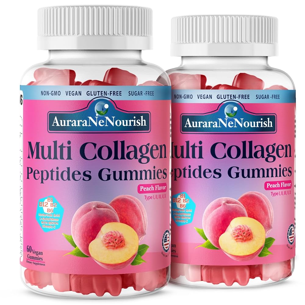AuraraNeNourish Multi Collagen Peptides Gummies