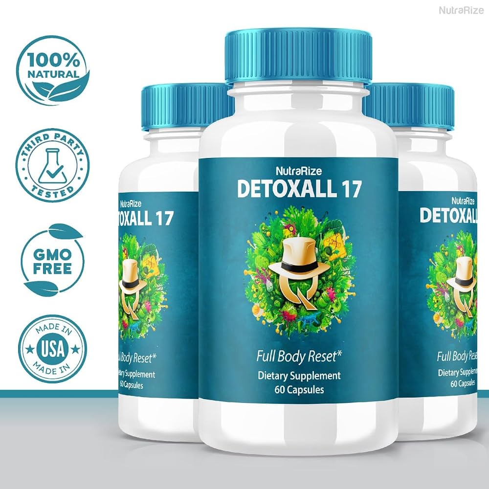 NutraRize DetoxAll 17 Dietary Supplement - 120 Capsules - image 6