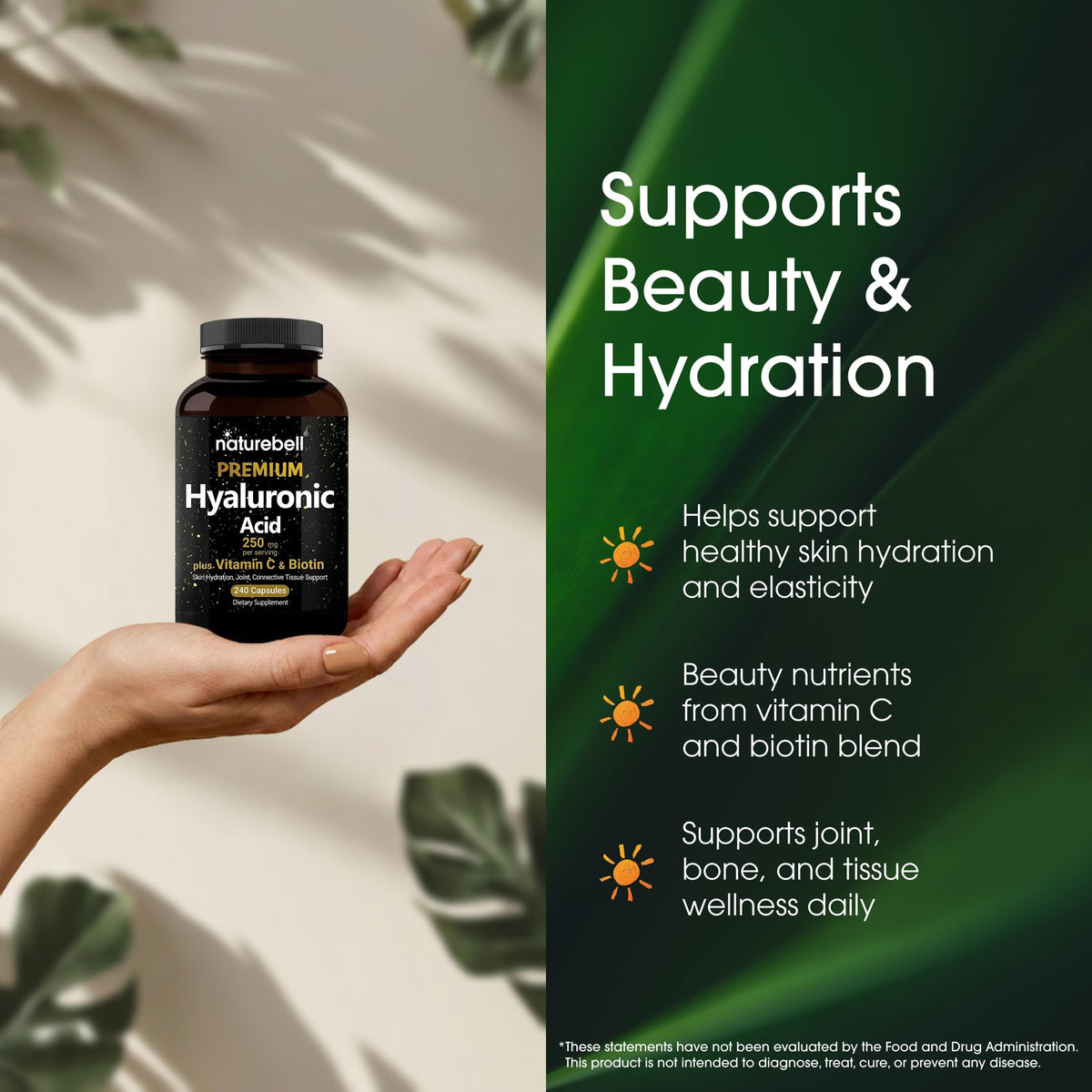 NatureBell Hyaluronic Acid Supplements 250mg Parent