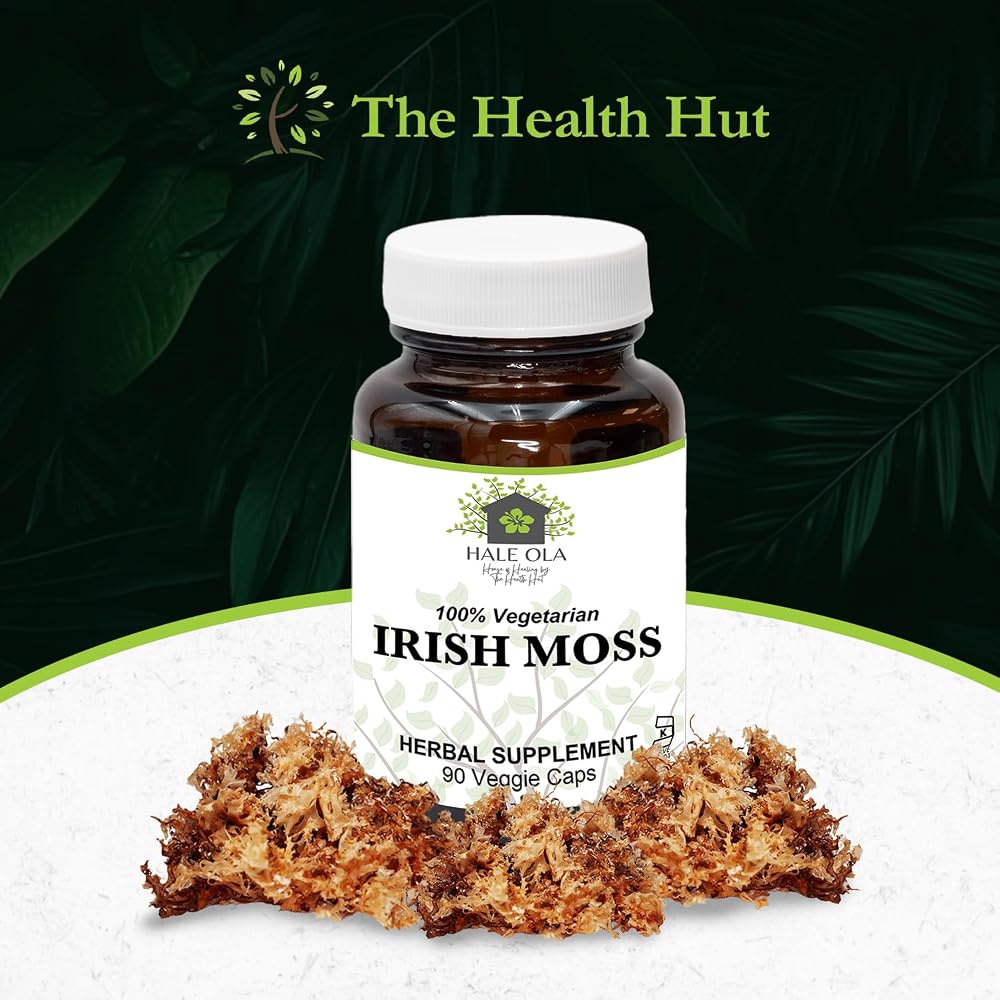 Hale Ola Irish Sea Moss 450mg Vegan Capsules - 90 Count - image 4
